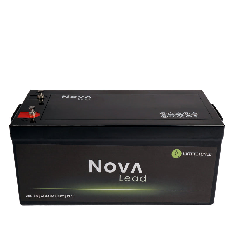WATTSTUNDE® NOVA Lead 250Ah AGM - Homeiq24