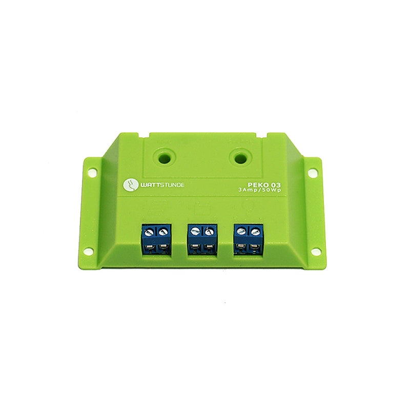 WATTSTUNDE® PEKO 03 Solar Laderegler 3A - Homeiq24